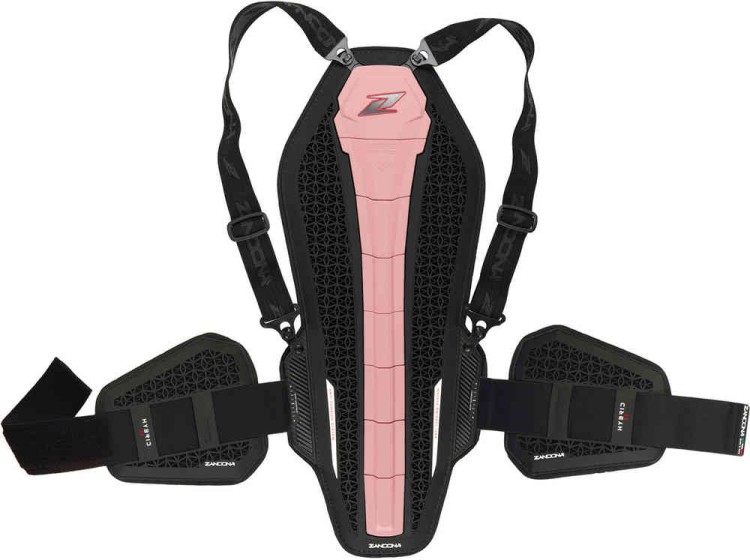 Мотозащита Zandona Hybrid Back Pro RS X8 розовый 1308RSPKUNBK