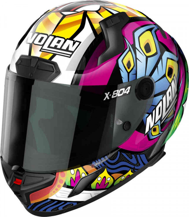 Мотошлем интеграл Nolan X-804 RS Ultra Carbon Chaz Davies Replica  X840006060279