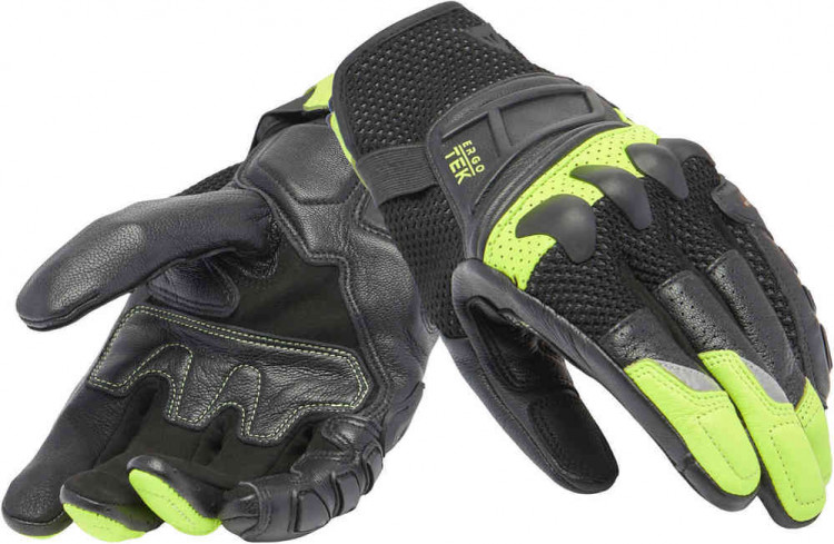 Мотоперчатки для города, спорта и туринга Dainese X-Ride 2 Ergo-Tek Черный/Желтый 18100015-620-S