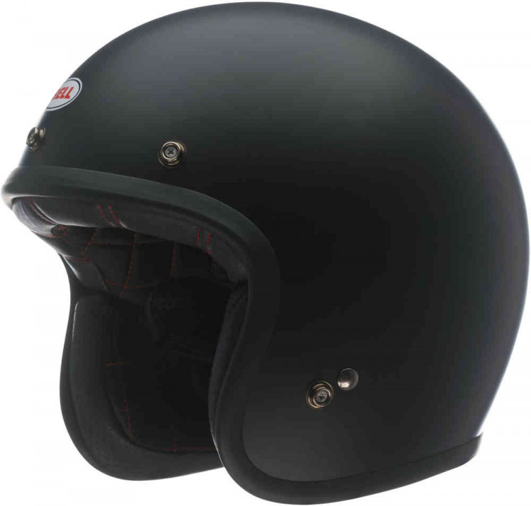 Мотошлем открытый Bell Custom 500 DLX Solid Черный матовый