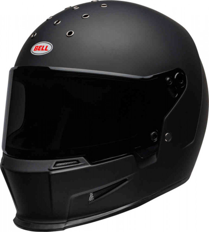 Мотошлем интеграл Bell Eliminator Solid 06 Черный матовый 8008974008