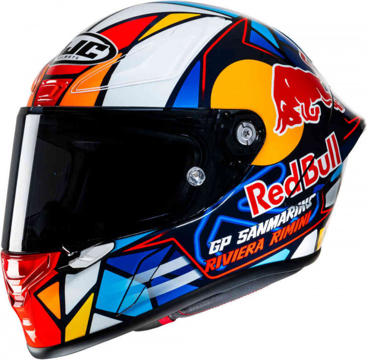 Мотошлем интеграл HJC RPHA 1 Red Bull Misano GP Разноцветный 18232106