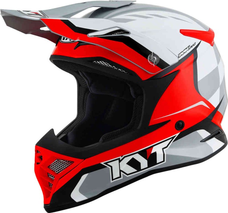 Мотошлем для мотокросса и эндуро KYT Skyhawk Glowing