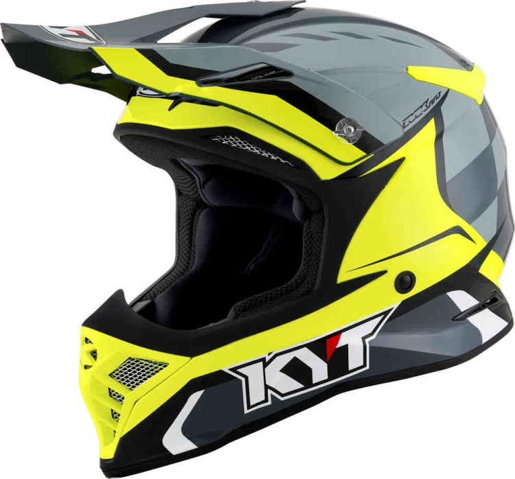 Мотошлем для мотокросса и эндуро KYT Skyhawk Glowing