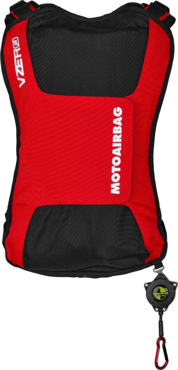 Мотозащита Motoairbag MAB VZero Красный D4024R-P