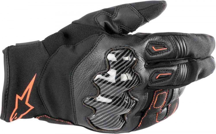 Мотоперчатки для города, спорта и туринга Alpinestars SMX-1 Drystar Черный/Красный 3520723-1030-3XL