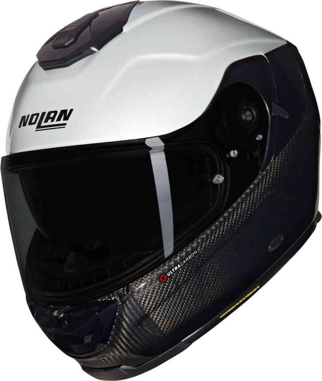 Мотошлем интеграл Nolan X-903 Ultra Carbon Verniciatura Speciale N-Com черный/перламутр X9U0007303425