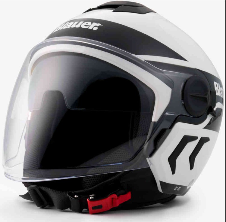 Мотошлем открытый Blauer Demi Jet DJ-01 Graphic B