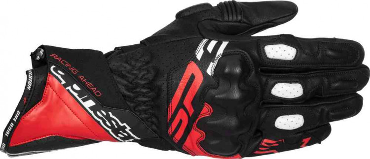 Мотоперчатки для города, спорта и туринга Alpinestars Sp-3 Черный/Красный 3550925-1342-S
