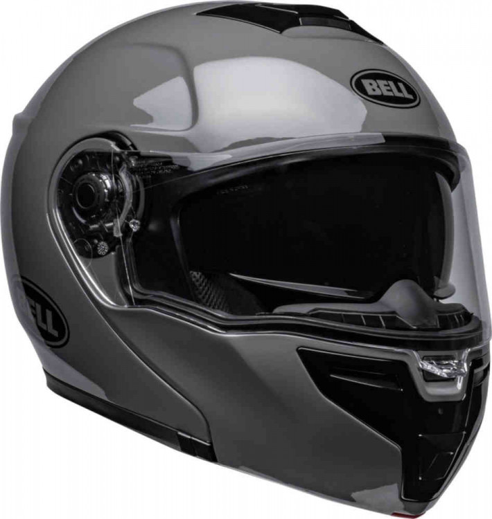 Мотошлем интеграл Bell SRT Modular Solid Grey  8006384021