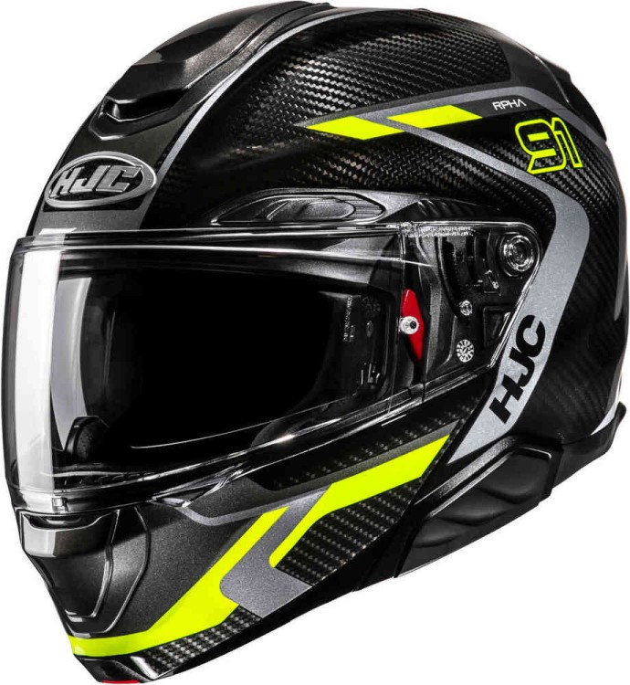 Мотошлем модуляр HJC RPHA 91 Carbon Lagos