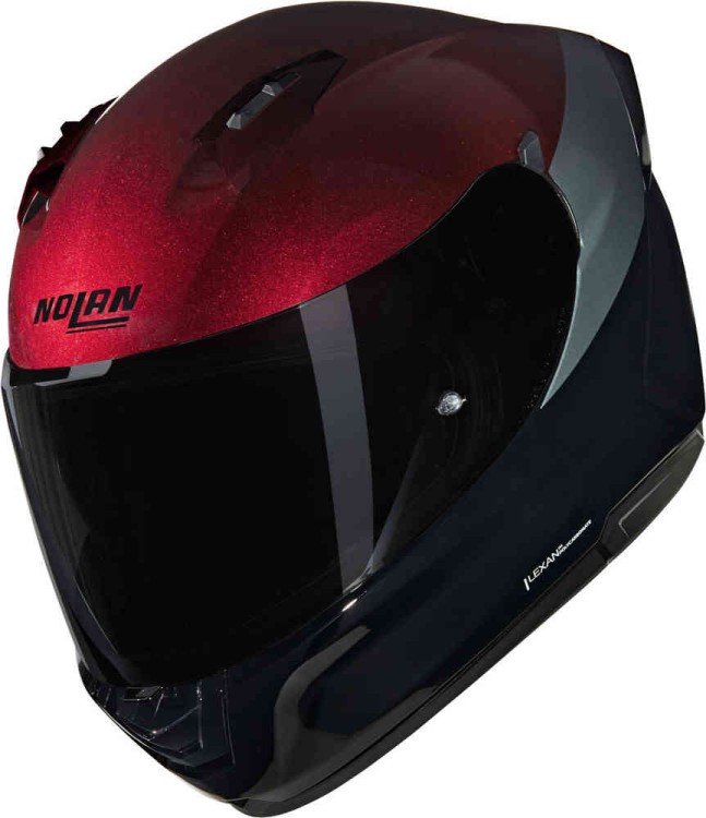 Мотошлем интеграл Nolan N60-6 Verniciatura Speciale Черный/Серый/Красный N660007303439