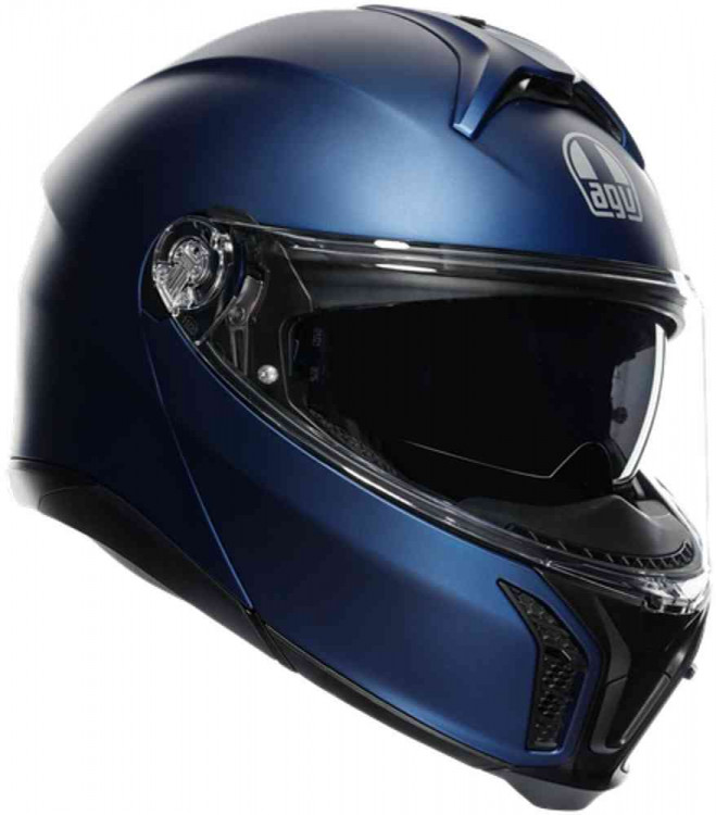 Мотошлем модуляр AGV Tourmodular Mono Синий 1251E4OY-004-XL