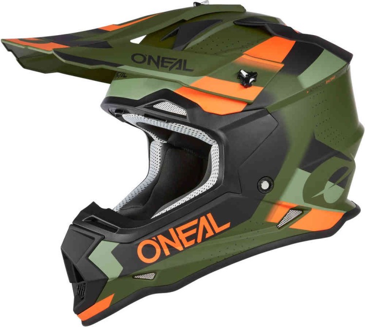 Мотошлем для мотокросса и эндуро Oneal 2Series Spyde V23