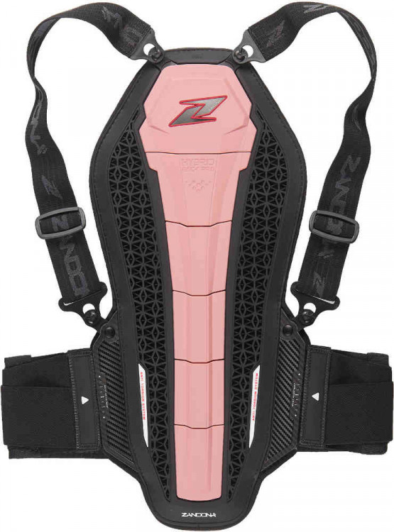 Мотозащита Zandona Hybrid Back Pro X6 розовый 1306PKSBK