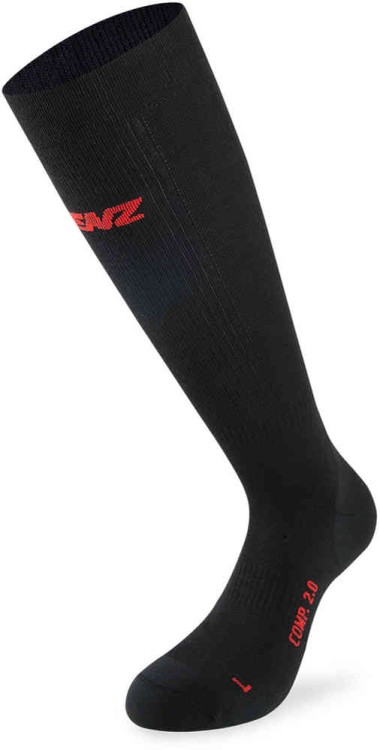 термобелье - носки Lenz Compression 2.0 Черный 137-14
