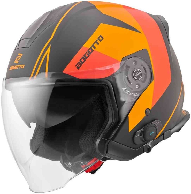 Мотошлем открытый Bogotto V586 Detri BT