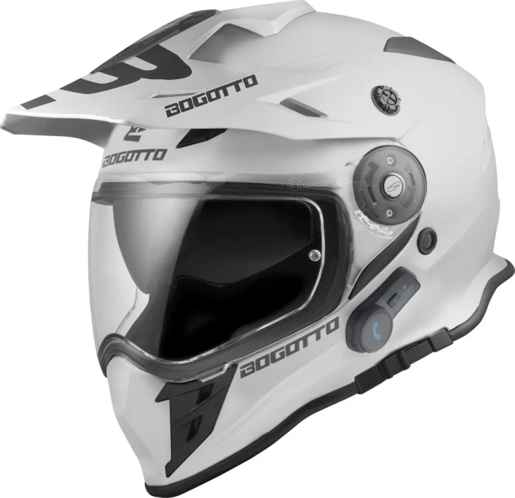 Мотошлем для мотокросса и эндуро Bogotto H331 BT Bluetooth