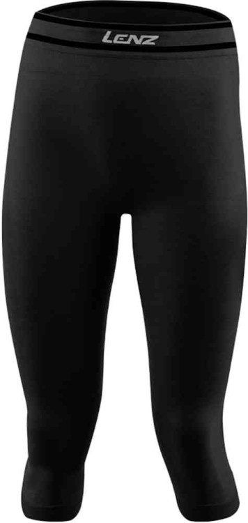 термобелье - штаны Lenz 6.0 Merino 3/4 Черный 247-14