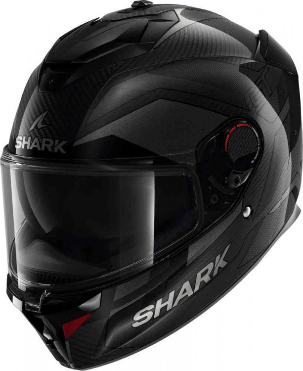 Мотошлем интеграл Shark Spartan GT Pro Ritmo Carbon Черный/Серый HE1355E-DAU-L