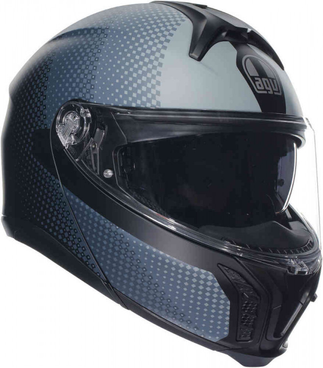 Мотошлем модуляр AGV Tourmodular Textour  1251E2OY-101-XS