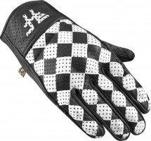 Мотоперчатки для города, спорта и туринга HolyFreedom Bullit Perforated Черный/Белый 2455-S