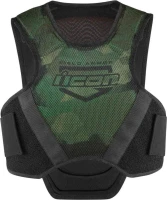 Мотозащита Icon Field Armor Softcore Черный/Зеленый 27020281