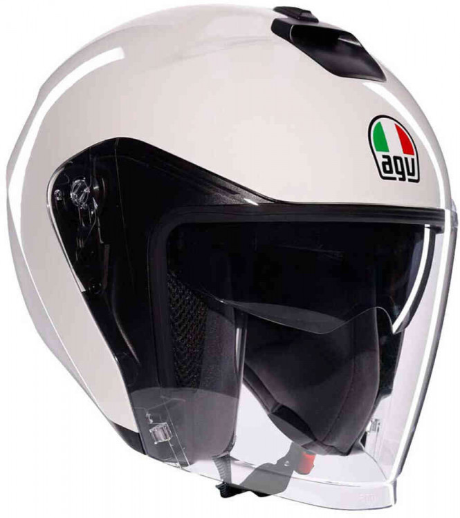 Мотошлем интеграл AGV Irides Mono Logo Белый 18469001-003-XS