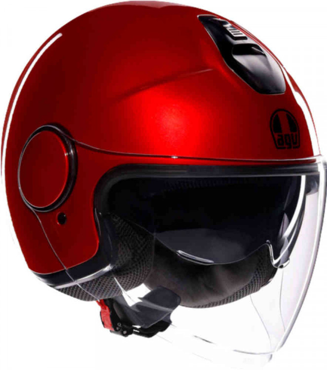 Мотошлем открытый AGV Eteres Mono Красный 18468001-001-XS