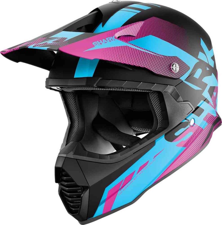 Мотошлем для мотокросса и эндуро Shark Varial Anger Motocross Helmet