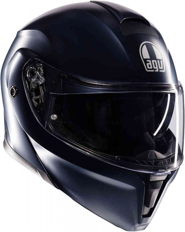 Мотошлем модуляр AGV Streetmodular Mono Синий 18296001-008-XXL