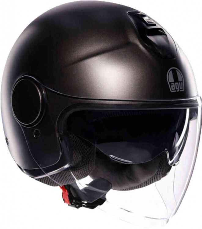 Мотошлем открытый AGV Eteres Mono Матовый серый 18468001-003-XS
