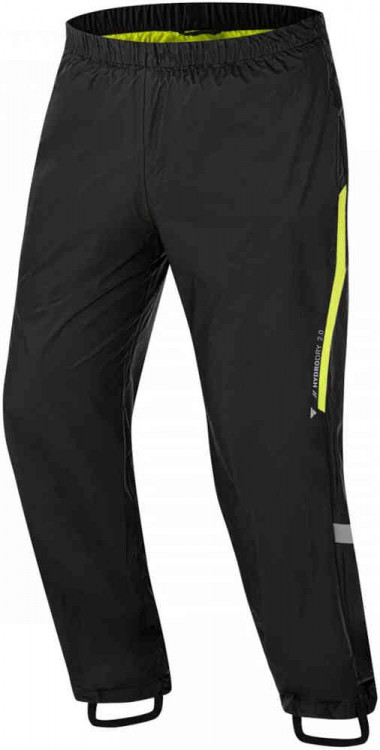 мотодождевик - штаны SHIMA HydroDry 2.0  HYDRODRY-2.0-PNT-BLK-FL-XS