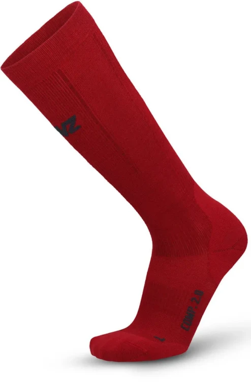 термобелье - носки Lenz Compression 2.0 Темно-красный 137-64