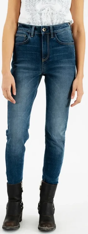 Мотоджинсы женские Rokker Rokkertech High Waist