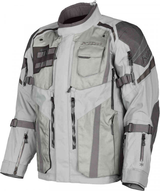 Мотокуртка текстильная мужская Klim Badlands Pro 2023 серый 4052-003-120-609