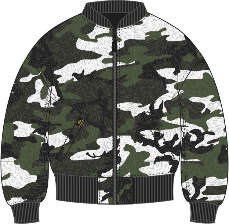 Куртка женская Alpha Industries MA-1 OS Rev.Fur