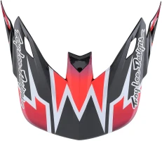 Troy Lee Designs SE5 Lightning Черный/Красный 173325010