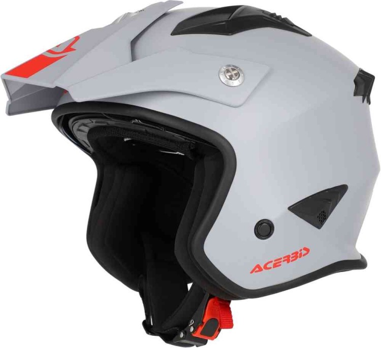 Мотошлем открытый Acerbis Aria 2023 Solid Светло-Серый Матовый 0025055.076.066