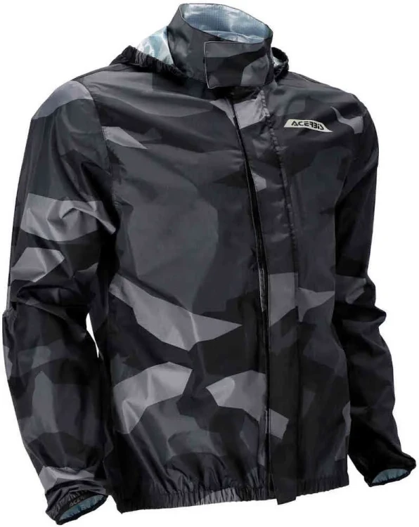 мотодождевик - куртка Acerbis X-Dry Черный/Камуфляжный 0024712.093.066