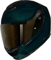 Мотошлем интеграл Nolan X-903 Ultra Carbon Liquido N-Com Зеленый X9U0008453279