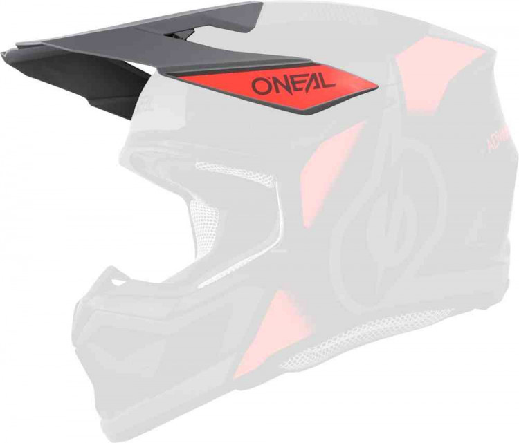 Oneal 3SRS Vision Черный/Серый/Красный 0625-250