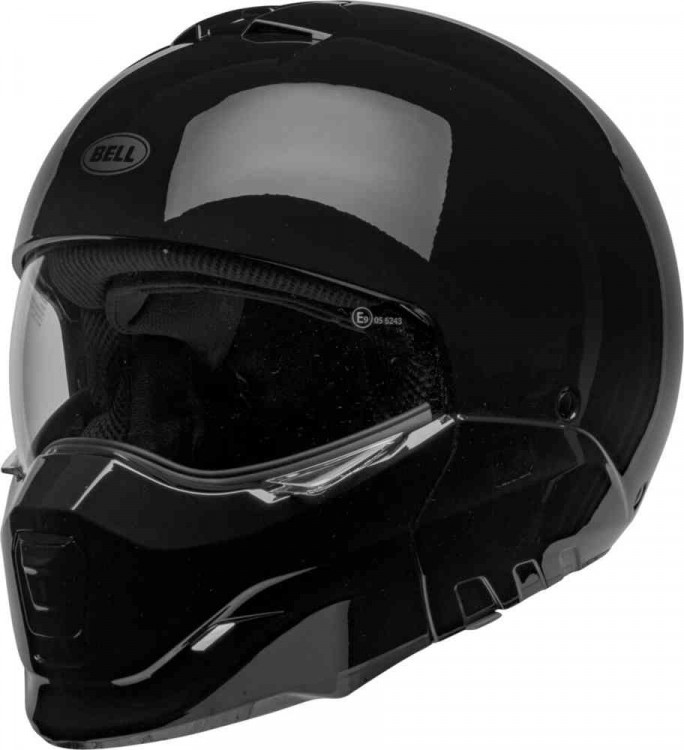 Мотошлем модуляр Bell Broozer Solid 06 Черный 8007953005