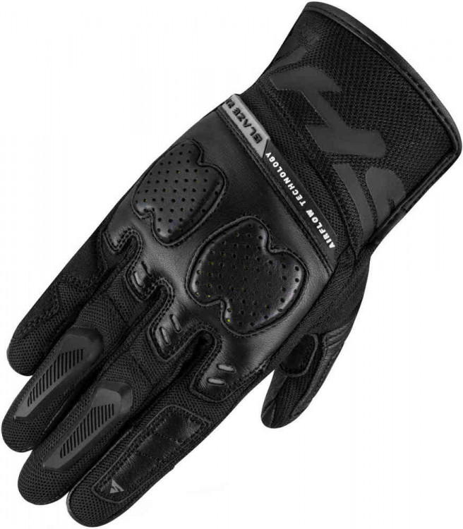 Мотоперчатки для города, спорта и туринга SHIMA Blaze 2.0 Черный BLAZE-2.0-MEN-BLK-S