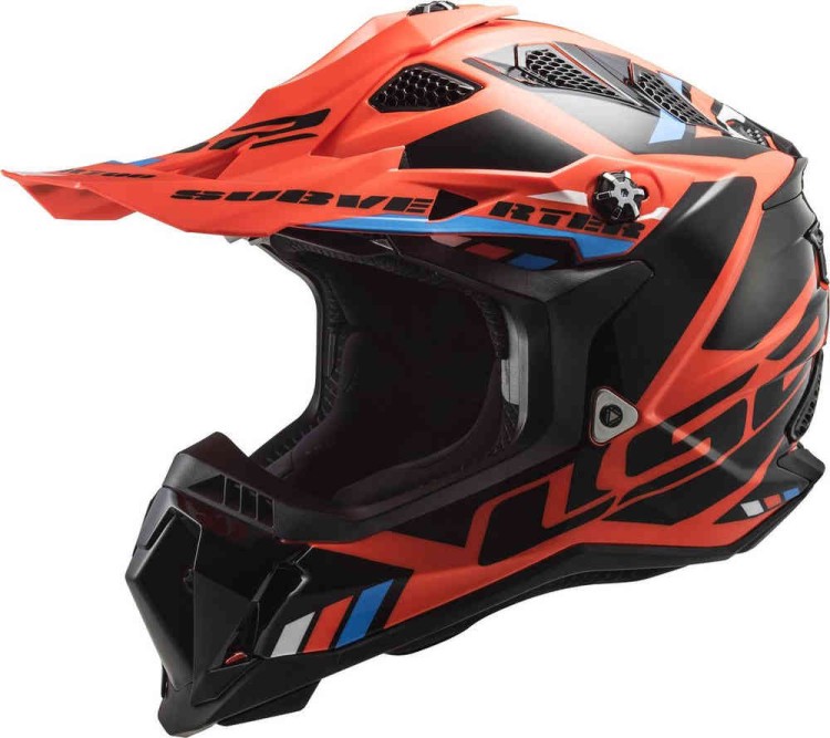Мотошлем для мотокросса и эндуро LS2 MX700 Subverter Evo Stomp
