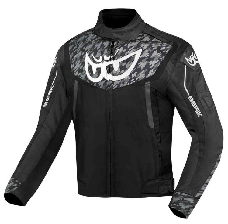 Мотокуртка текстильная мужская Berik Camo Street