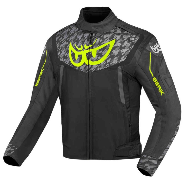 Мотокуртка текстильная мужская Berik Camo Street
