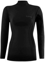 термобелье - майка женская Lenz 6.0 Merino Turtle Neck чёрный 244-14