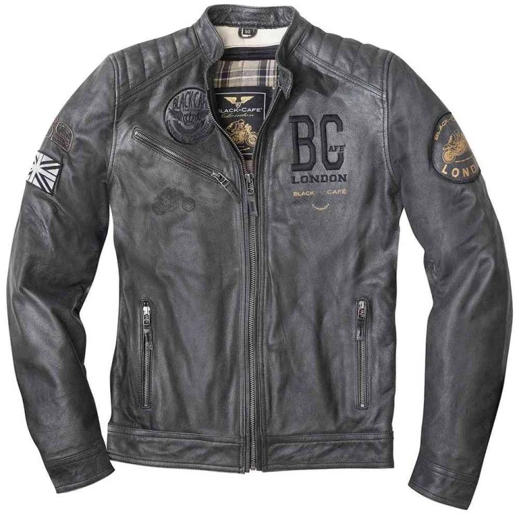 - Black-Cafe London Rocka — мотокуртка кожаная мужская, скидка 20% Мотокуртка кожаная мужская Black-Cafe London Rocka